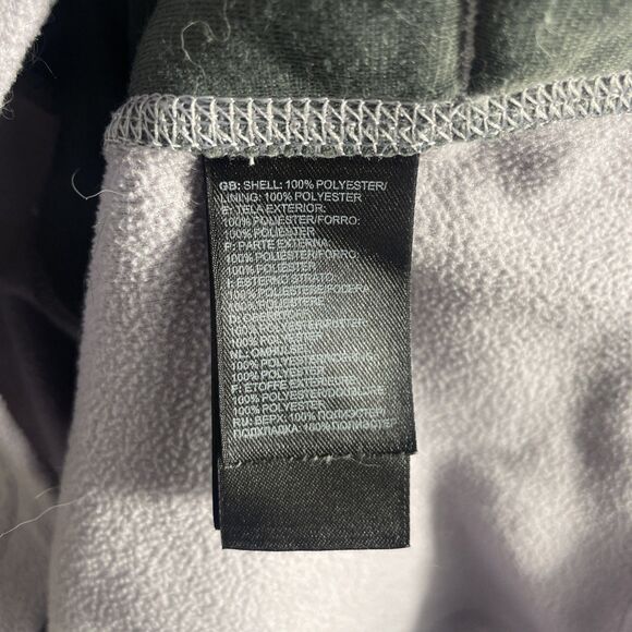 The North Face Sweater Womens Medium Purple Fleece Quarter Zip Pullover Hiking - Picture 10 of 10
